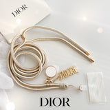 DIOR 迪奧 真我法式優雅手機掛繩 (I1656)